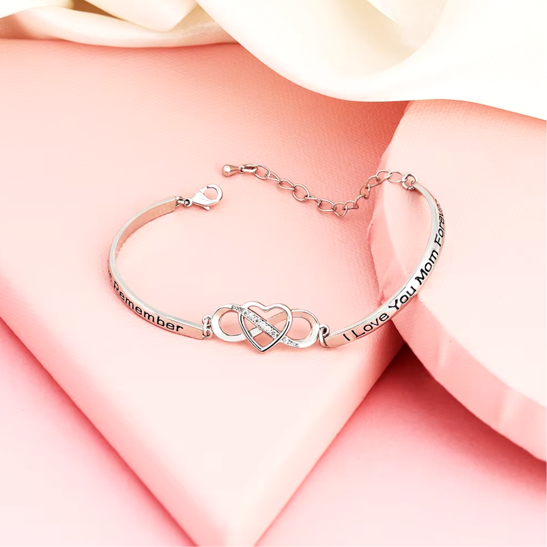 Infinity love Engraved Bracelet