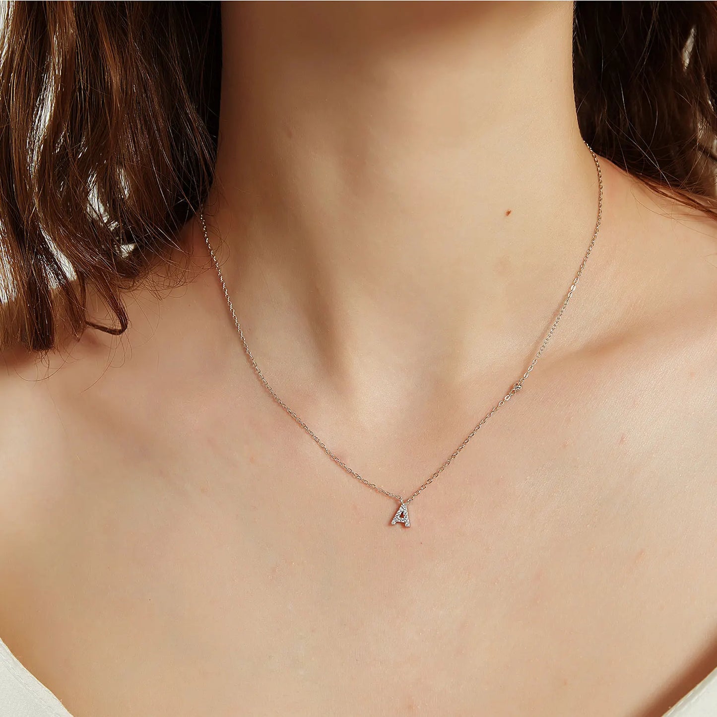 A- Z Pendant Monogram Necklace