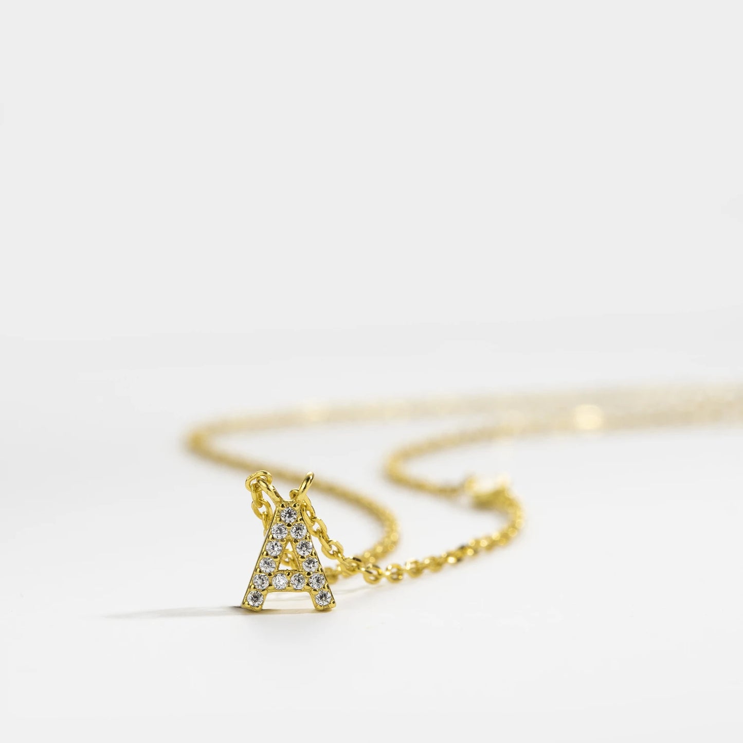 A- Z Pendant Monogram Necklace