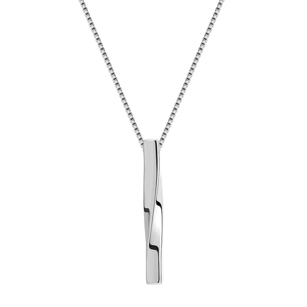 Luminous Bar Pendant  Necklace