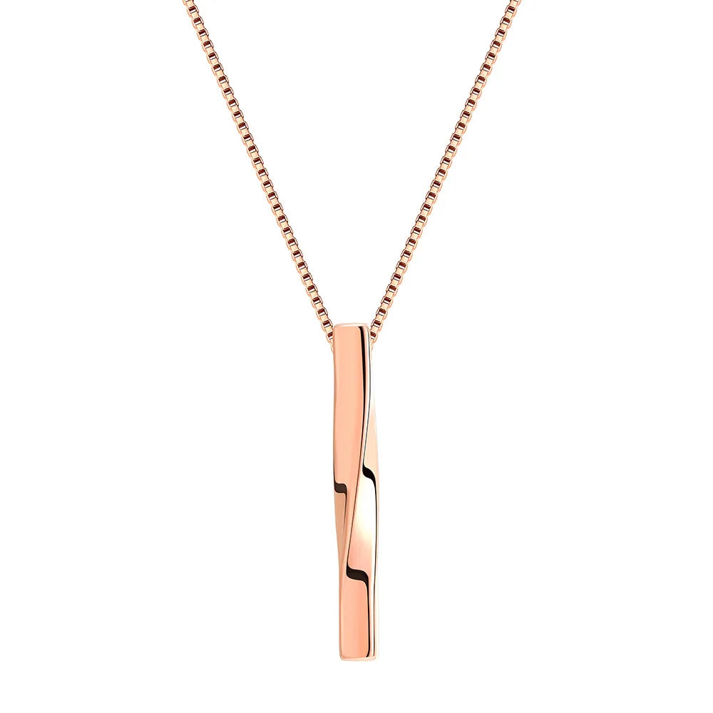 Luminous Bar Pendant  Necklace